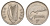 Ирландия 2 шиллинга = 1 флорин 1955 лосось KM 15a медно-никель 3851-644