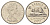 Канада 5 центов 1977 Елизавета II (1952-2022), бобр KM 60.1 никель 4689-415