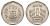 Индия 1 рупия 1989 KM 79.1 медно-никель UNC 4688-1246