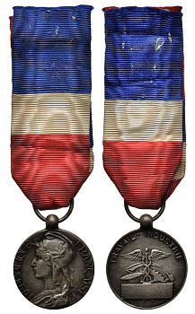 Франция медаль ND железные дороги, транспорт 3831-413