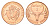 Мадагаскар 2 ариари 2003 год-тип KM 30 сталь плакированная медью UNC 4588-1043