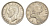 Канада 25 центов 1943 Георг VI (1936-1952), олень KM 35 серебро 4631-852