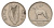 Ирландия 6 пенсов 1960 собака, ирландский волкодав KM 13a медно-никель 4696-525