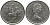 Канада 25 центов 1973 100 лет канадской горной полиции (1873-1973), Елизавета II (1952-2022) KM 81 никель 3336-247