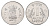 Индия 1 рупия 2001 KM 92.2 нержавеющая сталь UNC 4699-352