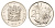 ЮАР 20 центов 1974 KM 86 никель PROOF 4622-1057
