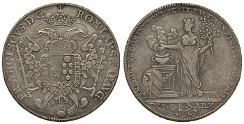 Нюрнберг 1 талер 1763 SF KM 339, Dav. 2488, Kellner 340 серебро 00-000-00