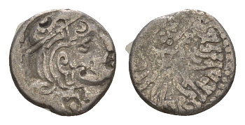 Индия, Гупта 1 драхма 375-414 Чандрагупта II ACR?867 серебро 1516-1425