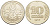 НИДЕРЛАНДЫ 10 ЦЕНТОВ 1943 РЕСТРАЙК, ДИАМЕТР 22,5 ММ. белый металл UNC 212-1014