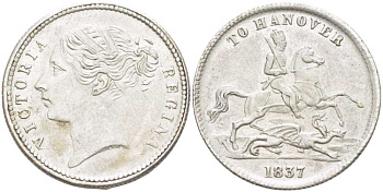 АНГЛИЯ ЖЕТОН, ТОКЕН 1837 ВИКТОРИЯ (1837-1901). ДИАМЕТР 22 ММ. белый металл 117-942