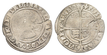 Англия 6 пенсов 1564 Елизавета I (1558-1603) North 1997, Spink 2561 серебро 4127-343