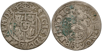 Польша 3 полкера (3 полторака - 1 крейцер) 1623 Сигизмунд III Ваза (1587-1632) Gorecki B.23 серебро 4160-111