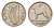 Ирландия 6 пенсов 1948 собака, ирландский волкодав KM 13a медно-никель 4696-517