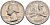 США 25 центов (квотер) 1976 D, 200 лет независимости (1776-1976), Вашингтон, барабанщик KM 204 медь плакированная медно-никелем 4584-1045
