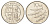 Исландия 10 крон 2004 рыбы KM 29.1a сталь плакированная никелем 4691-247