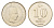 Турция 10 курушей 2008 Кемаль Ататюрк KM 1166 медь цинк никель UNC 4675-654