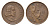 ЮАР 1 цент 1966 Ян ван Рибек (1619-1677), South Africa, легенда на африкаанс, капские воробьи KM 65.1 бронза 4690-1152