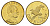 Малави 1 квача 2003 KM 28 сталь плакированная латунью UNC 212-321