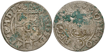 Польша 3 полкера (3 полторака - 1 крейцер) ND (1620-1627) Сигизмунд III Ваза (1587-1632) KM 41 серебро 4158-763
