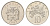 Ямайка 10 центов 1987 KM 47 медно-никель UNC 4579-111