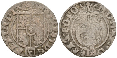 Польша 3 полкера (3 полторака - 1 крейцер) 1625 Сигизмунд III Ваза (1587-1632) Gorecki B.25, KM 41 серебро 4160-212