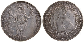 Швеция 1 риксдалер 1617 Густав Адольф KM 82, Dav. 4516 серебро 00-000-00