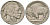США 5 центов 1935 индеец, бизон KM 134 медно-никель 4614-1167