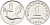 Индонезия 1 рупия 1970 птичка мухоловка KM 20 алюминий UNC 4153-545