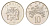 Ямайка 10 центов 1981 KM 47 медно-никель UNC 4670-1134