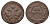 Россия денга 1737 Анна Иоанновна (1730-1740) Биткин 293 медь 27-1213