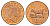 Гернси 2 пенса 1989 KM 41 бронза 4691-125