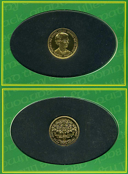 Нидерланды медаль 1979 85 лет королеве Юлиане, 38 мм бронза PROOF 1-4-2-36