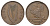 Ирландия 1 пенни 1946 курица с цыплятами KM 11 бронза 4672-813