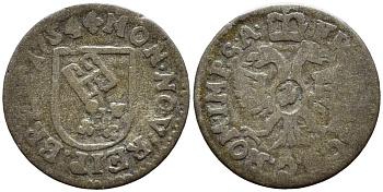 Бремен 1 гротен 1754 KM 213, Jungk 1008 серебро 54-555