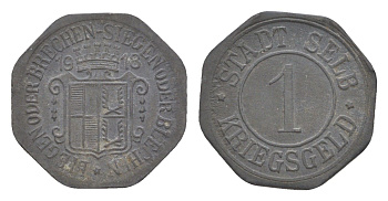 Зельб 1 пфенниг 1918 Funck 495.2, Men18 29192.2 цинк 4580-331
