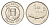 Исландия 1 крона 1992 треска KM 27a сталь плакированная никелем UNC 4687-838
