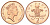 Великобритания 2 пенса 1993 Елизавета II (1952-2022) KM 936a, Spink 4376 (C4) сталь плакированная медью UNC 4698-1015