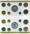 Франция набор из 9 монет 1977 официальный набор, в запайке и коробке, с сертификатом, FDS SETS KM SS14 серебро UNC 1-4-2-09
