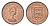 Джерси 1/2 пенни 1971 Елизавета II (1952-2022) KM 29 бронза UNC 4690-236