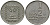 Израиль 1/2 лиры 1964 JE 5724 KM 36.1 медно-никель 98-252