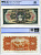 Бразилия 50 мил рейс 1926 Estampa 1A, серия 7A, рукописная подпись, в слабе PCGS 30 Very Fine Pick 105a (6) бумага 452-1-20