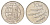 Исландия 10 крон 1987 рыбы KM 29.1 медно-никель 4691-233