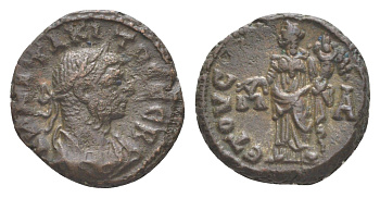 Римская Империя, Провинция Египет тетрадрахма 275-276 Тацит, бюст императора/Дикайосина, олицетворение Правосудия, Александрия, (из старой нидерландской коллекции) Dattari 5515 биллон 1100-9-61