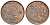 Канада 1 цент 2006 KG, Елизавета II (1952-2022), кленовый лист KM 490 цинк плакированный медью 4609-415