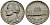 США 5 центов 1985 Джефферсон KM A192 медно-никель 4135-446