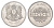 Сирия 1 лира 1991 KM 120.2 нержавеющая сталь UNC 4646-922