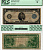 США, Federal Reserve Note 5 долларов 1914 Даллас. В слабе компании PCGS Currency. Сохранность - «8». Fr. 887B  бумага   452-1-195