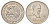 Мексика 500 песо 1989 KM 529 медно-никель UNC 4661-1242