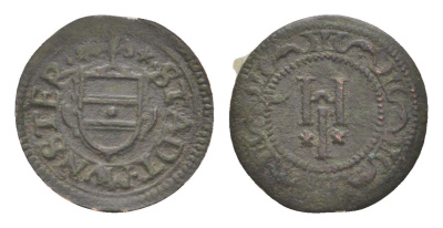 Мюнстер 1 геллер ND (1620) KM 345 медь 633-1834