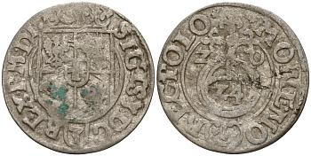 Польша 3 полкера (3 полторака - 1 крейцер) 1620 Сигизмунд III Ваза (1587-1632) Gorecki B.20 серебро 4158-833